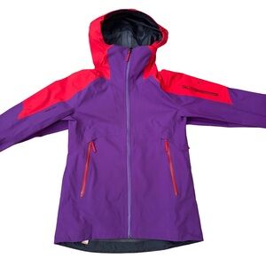 Arc’teryx Women’s Hooded Rain Jacket Gore Tex Purple/Red Size S NWOT